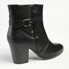 Madison Jobeth Ankle Boot - Black-Madison Heart of New York-Buy shoes online