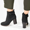 Madison Johnda Ankle Boot - Black