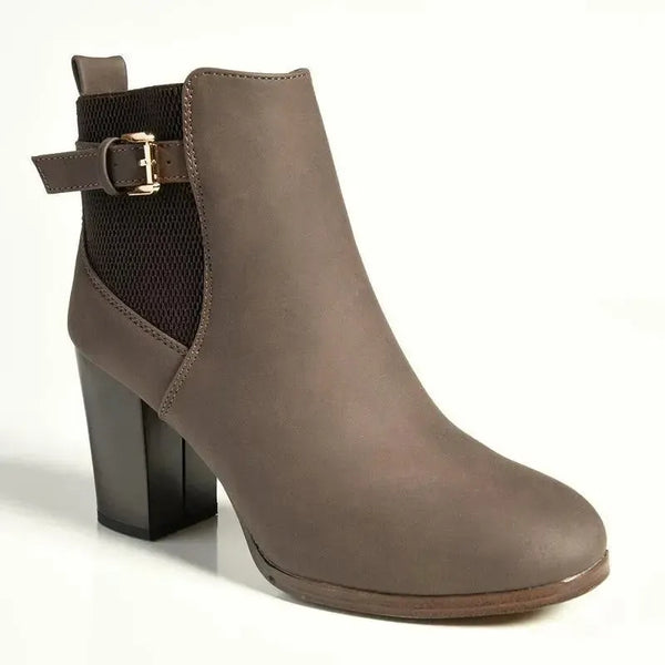 Madison Johnda Ankle Boot - Chocolate