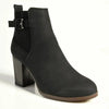 Madison Johnda Ankle Gusset Boot - Black