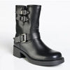 Madison Jorin 3 Buckle Biker Boot - Black