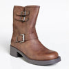 Madison Jorin 3 Buckle Biker Boot - Brown