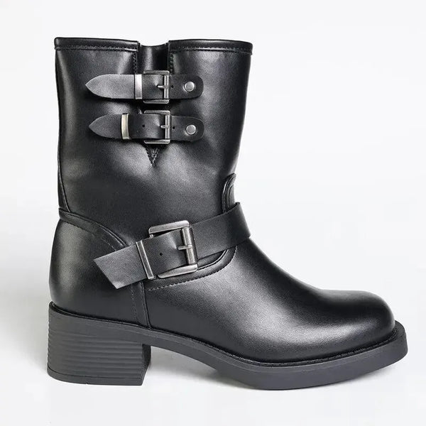 Madison Jorin Biker Boot - Black