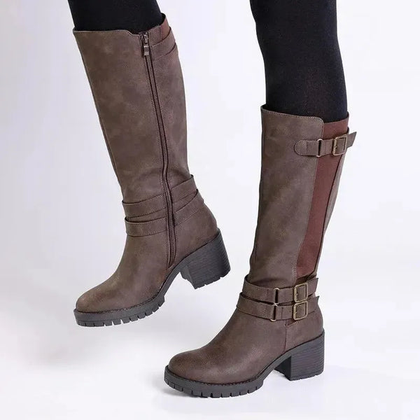 Madison Jovie Boot - Chocolate