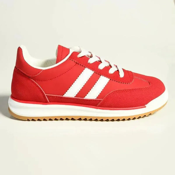 Madison Kel Ladies Fashion Sneaker - Red