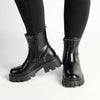 Madison Kika Studded Gusset Boot - Black-Madison Heart of New York-Buy shoes online