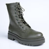 Madison Kiki Chunky Military Boot - Khakhi-Madison Heart of New York-Buy shoes online