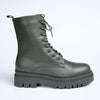 Madison Kiki Chunky Military Boot - Khakhi-Madison Heart of New York-Buy shoes online