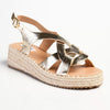 Madison LIberty Fashion Comfort Sandals - Gold-Madison Heart of New York-Buy shoes online