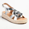 Madison LIberty Fashion Comfort Sandals - Silver-Madison Heart of New York-Buy shoes online