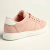 Madison Lace-Up Checkered Fashion Sneaker - Pink/White-Madison Heart of New York-Buy shoes online