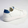 Madison Lace-Up Checkered Fashion Sneaker - White/Blue-Madison Heart of New York-Buy shoes online