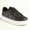 Madison Lace-Up Fashion Sneaker - Black-Madison Heart of New York-Buy shoes online