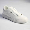 Madison Lace-Up Fashion Sneaker - White/Silver-Madison Heart of New York-Buy shoes online