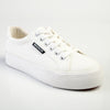 Madison Ladies Basic Lac Up Sneaker - White-Madison Heart of New York-Buy shoes online