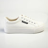 Madison Ladies Basic Lac Up Sneaker - White-Madison Heart of New York-Buy shoes online