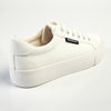 Madison Ladies Basic Lac Up Sneaker - White-Madison Heart of New York-Buy shoes online