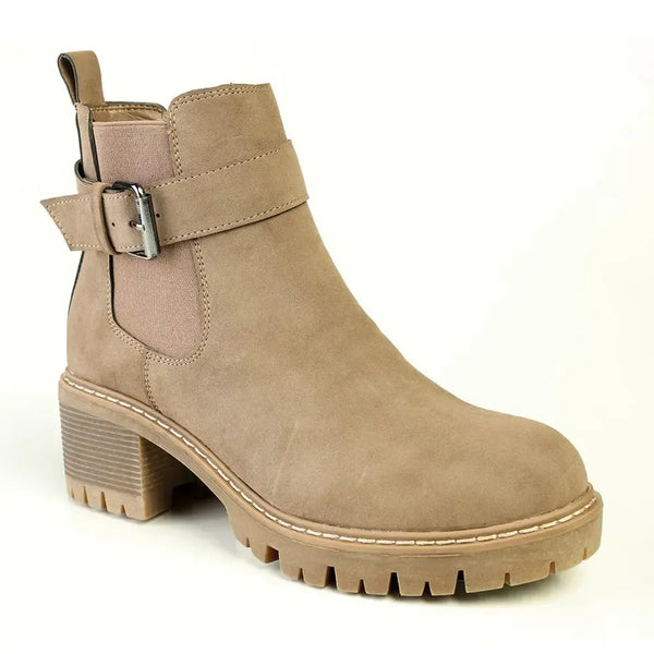 Madison Ladies Fashion Boot - Taupe