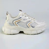 Madison Ladies High Fashion Apollo Sneaker - Off White