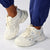 Madison Ladies High Fashion Apollo Sneaker - Off White