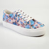 Madison Ladies Platform Floral 1 Sneaker - Pink Floral-Madison Heart of New York-Buy shoes online