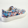 Madison Ladies Platform Floral 1 Sneaker - Pink Floral-Madison Heart of New York-Buy shoes online