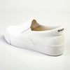 Madison Ladies Platform Slip On Sneaker - White-Madison Heart of New York-Buy shoes online