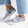 Madison Ladies Sneaker - Pink Floral