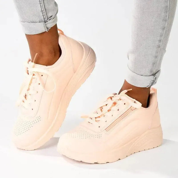 Madison Ladies Zip Sneaker - Pink