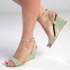 Madison Lakelynn Wedge - Sage Green-Madison Heart of New York-Buy shoes online