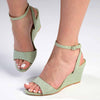 Madison Lakelynn Wedge - Sage Green-Madison Heart of New York-Buy shoes online