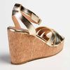 Madison Laurel Fashion Wedge Sandals - Gold-Madison Heart of New York-Buy shoes online