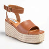Madison Lauren Wedge - Tan