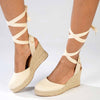 Madison Leena Fashion Wedge Sandals - Natural-Madison Heart of New York-Buy shoes online