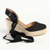 Madison Leena Wedge - Black