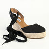 Madison Leena Wedge - Black