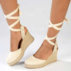 Madison Leena Wedge - Natural Nude
