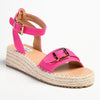 Madison Lettie Fashion Comfort Sandals - Fuschia-Madison Heart of New York-Buy shoes online