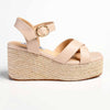 Madison Libby Espadrille Wedge Sandal - Nude-Madison Heart of New York-Buy shoes online