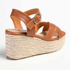 Madison Libby Espadrille Wedge Sandal - Tan-Madison Heart of New York-Buy shoes online