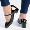 Madison Lidia - Mary Jane Heel - Black