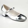 Madison Lidia - Mary Jane Heel - Silver