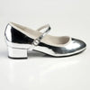 Madison Lidia - Mary Jane Heel - Silver
