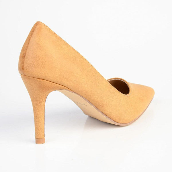 Madison Penny Courts Heels - Light Tan-Madison Heart of New York-Buy shoes online