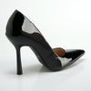 Madison Lila 5 Basic Court with Hourglass Heel - Black-Madison Heart of New York-Buy shoes online