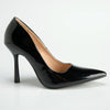 Madison Lila 5 Basic Court with Hourglass Heel - Black-Madison Heart of New York-Buy shoes online