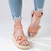 Madison Lilith Crossover Espadrille Sandal - Matt Peach-Madison Heart of New York-Buy shoes online