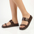 Madison Lily Sandal - Chocolate