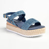 Madison Livia Espadrille Sandal - Denim Blue-Madison Heart of New York-Buy shoes online