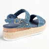 Madison Livia Espadrille Sandal - Denim Blue-Madison Heart of New York-Buy shoes online